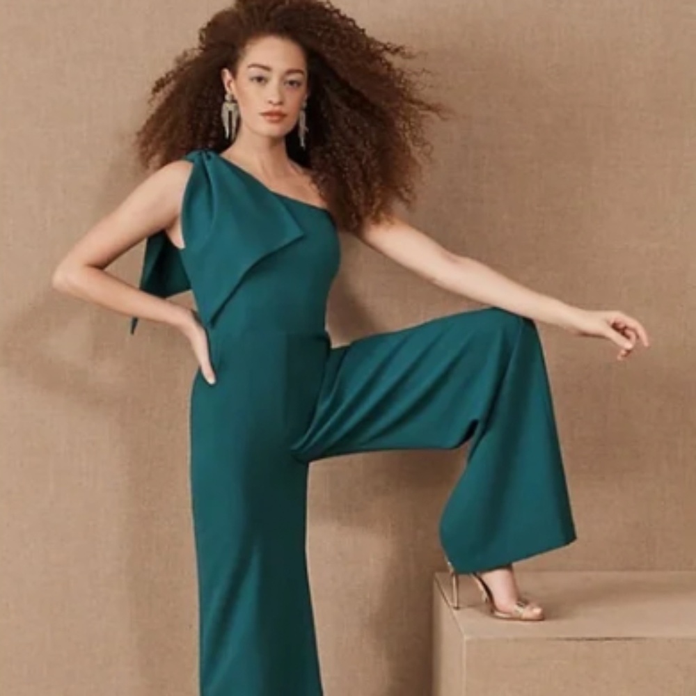 BHLDN Windham Jumpsuit green size 6